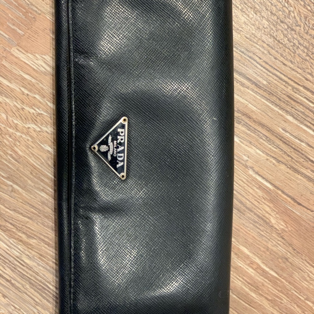 Authentic Prada Tessuto Bi-Fold Wallet